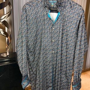 Men’s Visconti Black Shirt Large Tall